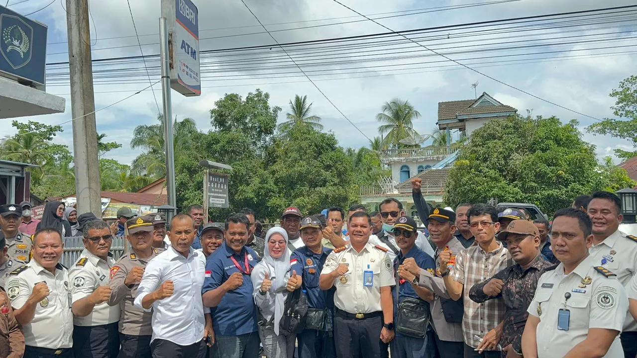 Kalapas Labuhan Ruku Sambut Humanis Aksi Unjuk Rasa Wartawan, Utamakan Dialog dan Keterbukaan Informasi