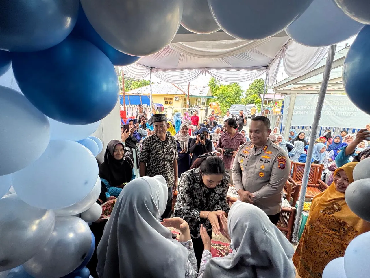 Kapolres Batu Bara Hadiri Grand Opening TK Insan Berbudi di Lima Puluh