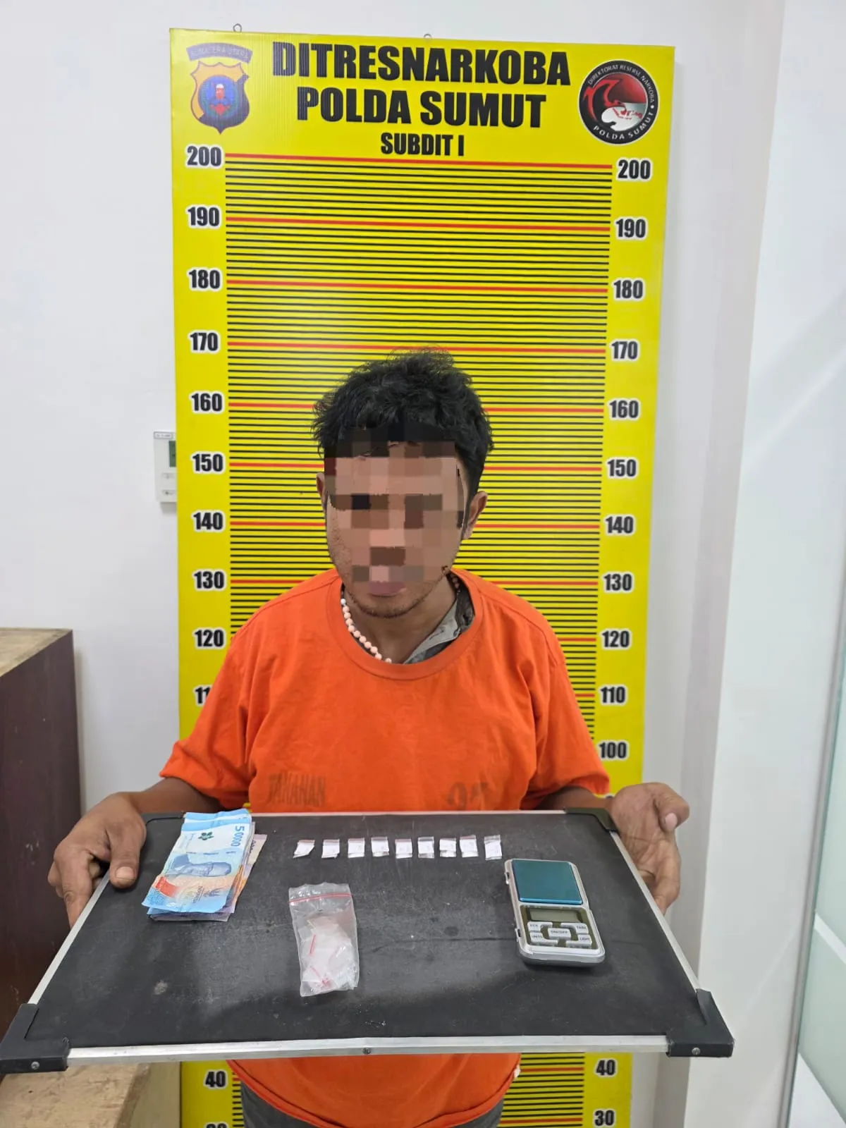 Polisi Gerebek Rumah di Sibolangit, Pengedar Ditangkap Saat Transaksi Sabu