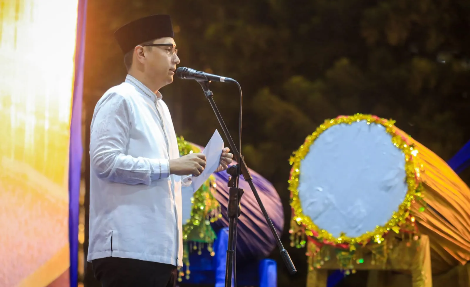 Malam Takbiran Iduladha, Rico Waas Ajak Jajaran Pemko Bekerja Ikhlas Penuh Pengorbanan
