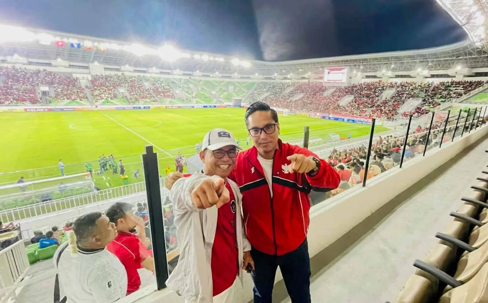 Rico-Zaki Saksikan Kemenangan Timnas U-19 Lawan Myanmar