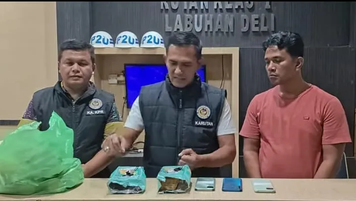 Penyelundupan Sabu Digagalkan Petugas Rutan Labuhan Deli,Dimasukkan Dalam Makanan