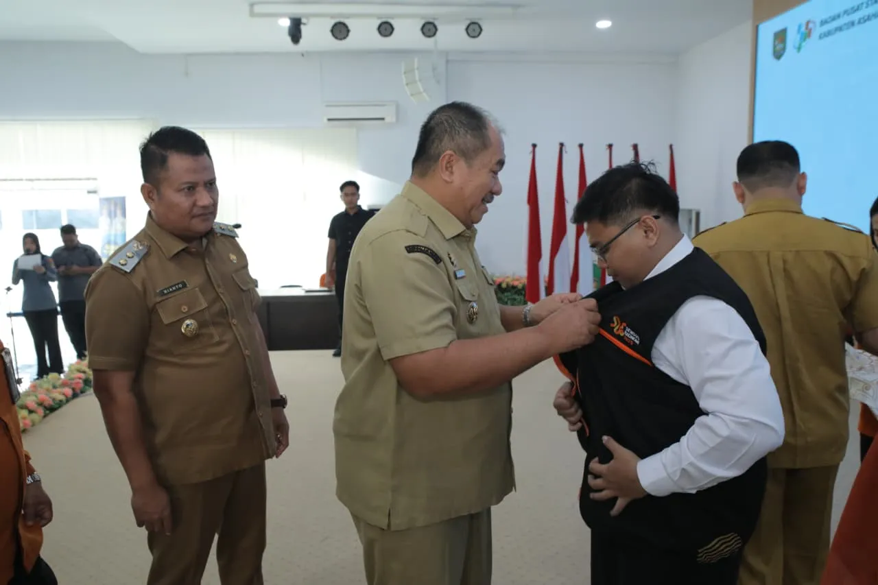 Bupati Asahan Taufik Zainal Abidin Lepas 654 Petugas Sensus Ekonomi 2026