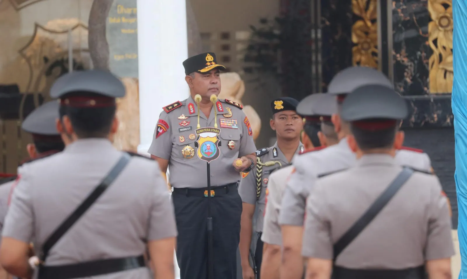 Kapolda Sumut Pimpin Sertijab 24 Pejabat Utama dan Kapolres, Tekankan Integritas dan Pelayanan Terbaik