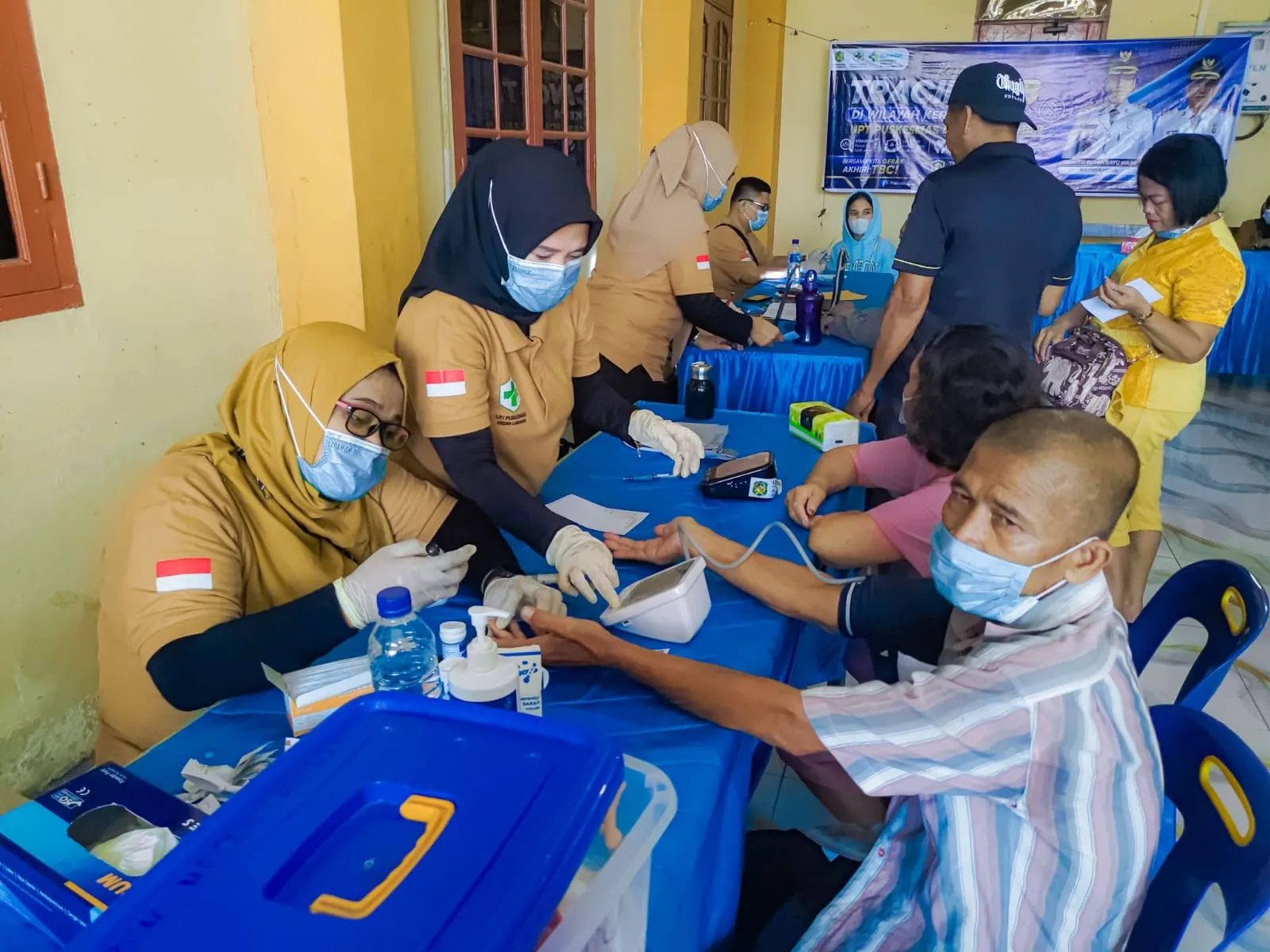 Pemko Medan Gelar Tracing TBC dan Cek Kesehatan Gratis Medan Labuhan