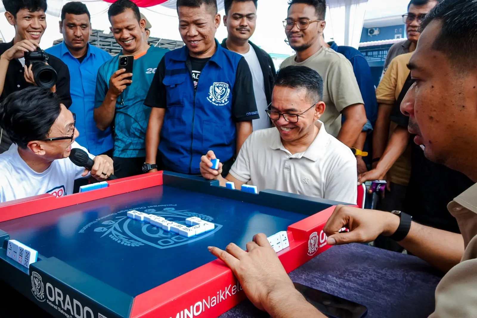 Besok, Turnamen Domino HUT Ke-81 RI Forum Wartawan Pemprov Sumut, Perebutkan Piala Kadispora-Kadis Kominfo Sumut