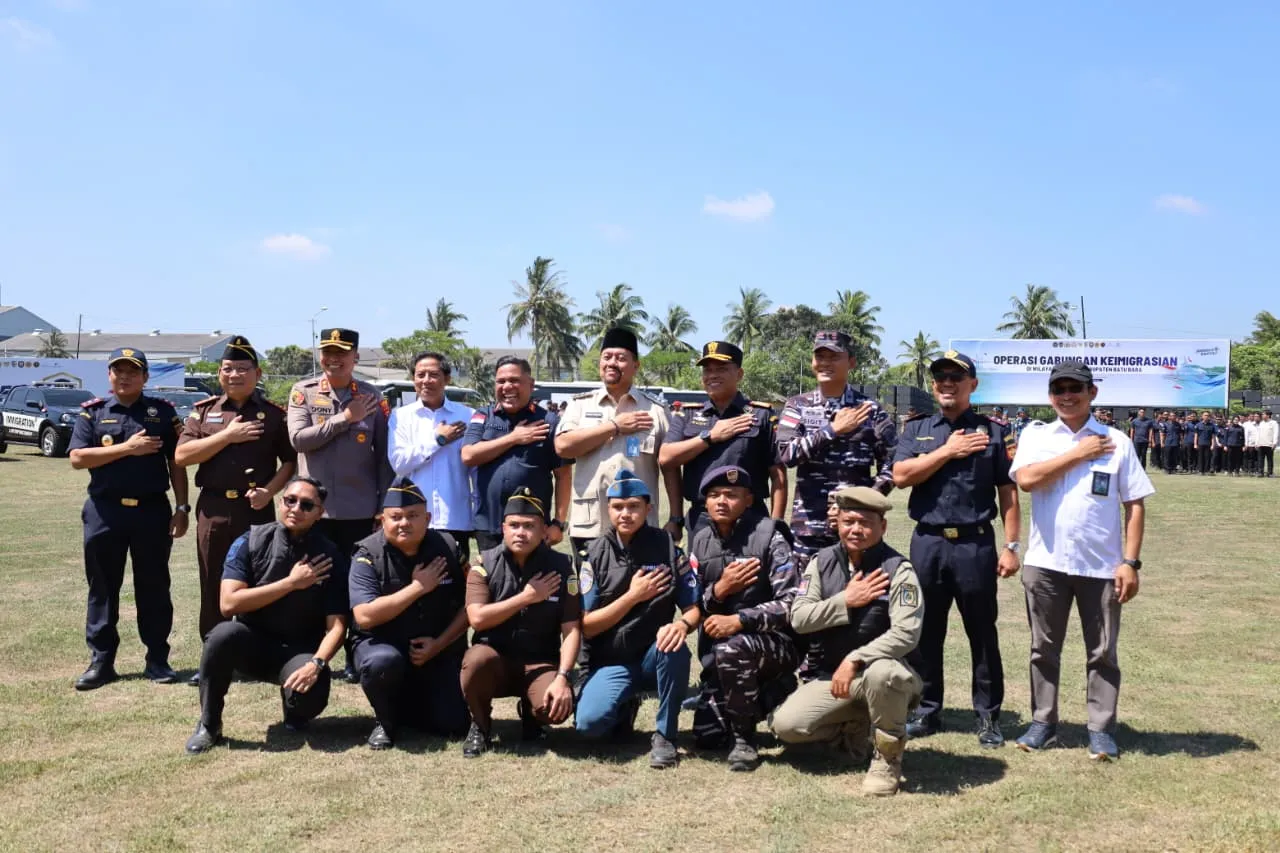 Kapolres Batu Bara Hadiri Apel Gabungan Pengawasan Perairan Batu Bara-Sergai