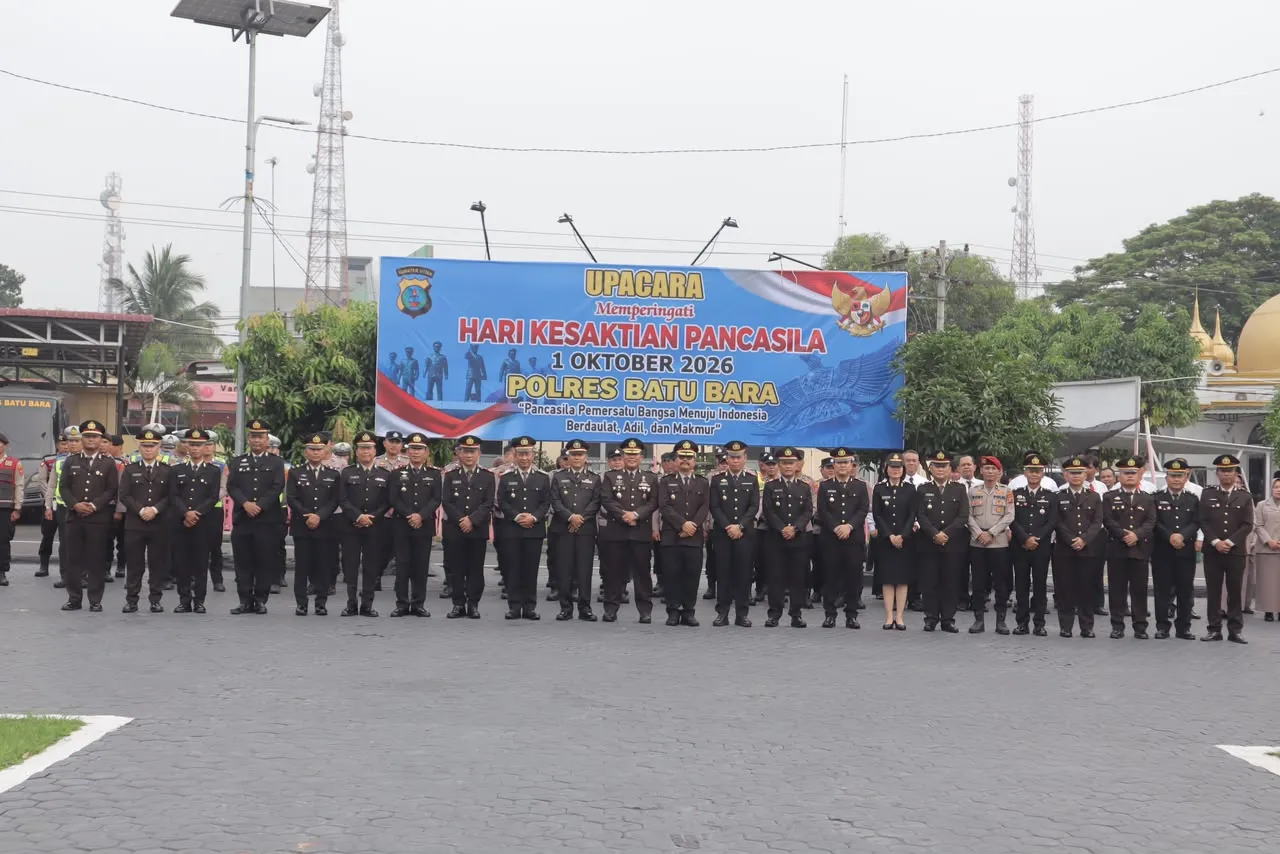 Hari Kesaktian Pancasila, Kapolres Batu Bara Tekankan Nilai Pancasila dalam Tugas