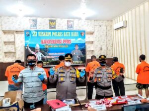 Tolak Omnibus Law Di DPRD Batu Bara, 7 Orang Ditahan, 2 Wajib Lapor