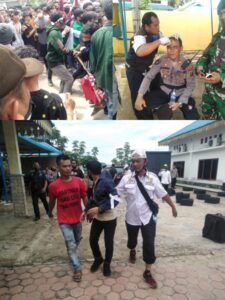 Demo Tolak Omnibus Law Di Batu Bara Rusuh. Kasat Sabhara Luka-Luka