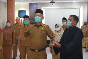 Dua Pejabat Eselon IV Kominfo Dilantik. Jaga Amanah