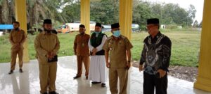 Wabup Zarnawi Tinjau Lokasi Persiapan STQ Tingkat Kabupaten Palas di Hutaraja Tinggi 