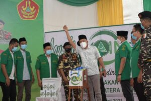 Mahsin SH Hadiri Pembukaan PKL dan Susbalan GP Ansor Sumut