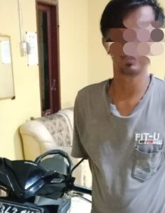 Beraksi Di Hutaraja Tinggi ,Pelaku Curanmor Dibekuk Polisi 