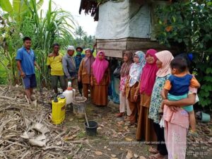 Dinas Pertanian Palas Berikan Bantuan Fungisida Topsin 