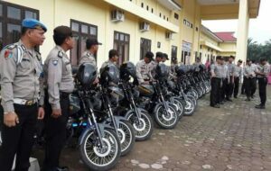 Kapolres Palas Serahkan 20 Unit Ranmor Dinas Kepada Bhabinkamtibmas 