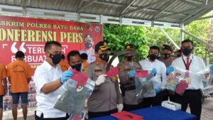 Polres Batu Bara Ungkap 4 Kasus Kejahatan, 5 Tersangka