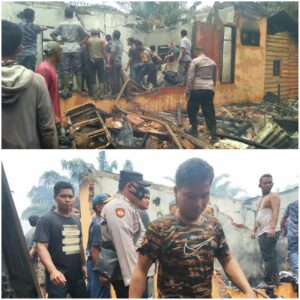 Rumah Milik Bendahara Pemkab Palas Terbakar