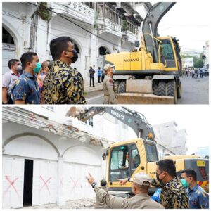 28 Bangunan Menyalah Di Kota Medan Ditindak. Bobby Selamatkan PAD Rp 250 Juta