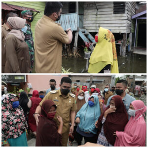 Bobby Turun Ke Kampung Nelayan,Benteng Dibangun Antisipasi Banjir Rob