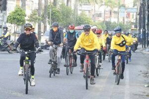 Musa Rajekshah Gowes Bersama GGC Sumut 