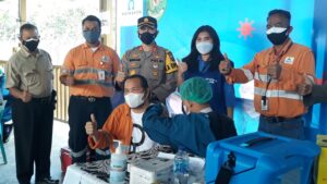 Tambang Emas Martabe Gelar Vaksinasi Gotong Royong Tahap Pertama