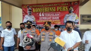 Polres Batu Bara Ringkus Pelaku Bakar Rumah Sei Bejangkar 