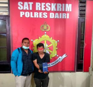 Sat Reskrim Polres Dairi Tangkap SS Pelaku Pencurian