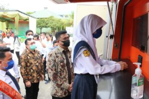 Launching, Gerakan Menabung Sampah di Bank Sampah Sekolah