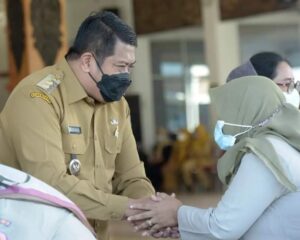 Hari Petama Masuk Kerja, Bupati Pacitan Halal Bi Halal Bersama ASN