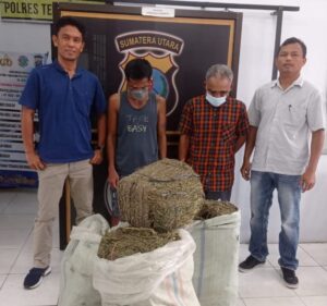 Ganja 50 Kg Disergap di Gerbang Tol Tebing Tinggi