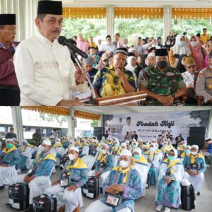 Calhaj Tebing Tinggi Diberangkatkan