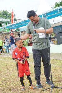 Bobby Buka Turnamen U-13 di Medan Tuntungan