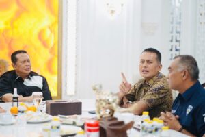 Ijeck Laporkan Persiapan Rely Kelas Dunia ke LBP dan Bamsoet 