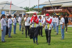 Semarak Sambut HUT RI Ke-77, Pemkab Batu Bara Gelar Lomba Olahraga Rekreasi dan Tradisional