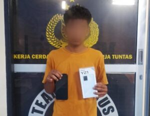 Curi HP dan Uang Rp 16 Juta, Anak Batu Bara Diamankan Polsek Labuhan Ruku