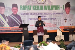 Hadiri Rakerwil MABMI, Bupati Zahir Berpesan Pengurus Daerah Agar Bersinergi dengan Masyarakat