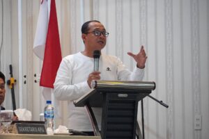 Bupati Zahir Narsum Sosialisasi Verifikasi Faktual Parpol Calon Peserta Pemilu 2024