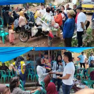 Di Lampung,Kedatangan Ferdy Sembiring Membawa Berkah Bagi Pedagang Kecil 