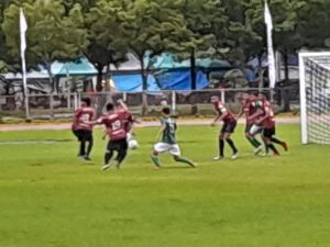 Piala Inalum 2022. Tombak Sakti Tahan Medan Soccer 1-1