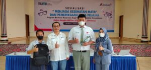 HUT Inalum Ke-47.Inalum  Sosialisasi Kesehatan Mata dan Beri Kacamata Gratis