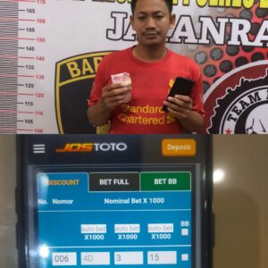 Sat Reskrim Polres Batu Bara Ciduk Bandar Judi Togel Online