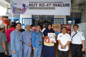 Rayakan HUT Ke-47, PT Inalum Gelar Pasar Murah