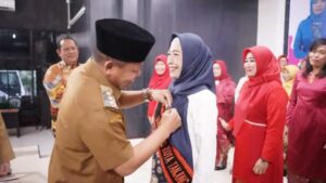 Hj. Fatiah Haitami Dikukuhkan Sebagai Bunda PAUD Kota Tanjungbalai