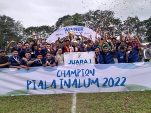 Inalum FC Juara Piala Inalum 2022, Kalahkan Labura Hebat 2-0.