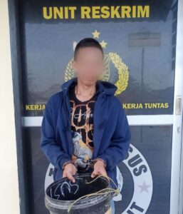 Polsek Labuhan Ruku Tangkap Pencuri di TPI Tanjung Tiram