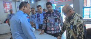 Irwil V Inspektorat Jenderal Kemenkunham Berkunjung Ke Lapas Binjai