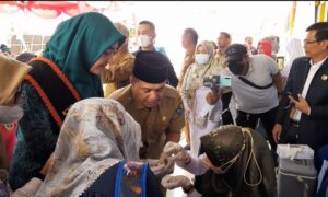 Bupati Zahir Launching Pencanangan Sub PIN Polio Anak di Batu Bara.