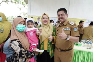 Warga Tebing Tinggi Antusias Mengikuti Imunisasi Polio