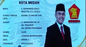 RM Khalil Prasetyo Dilantik Jadi Anggota DPRD Medan